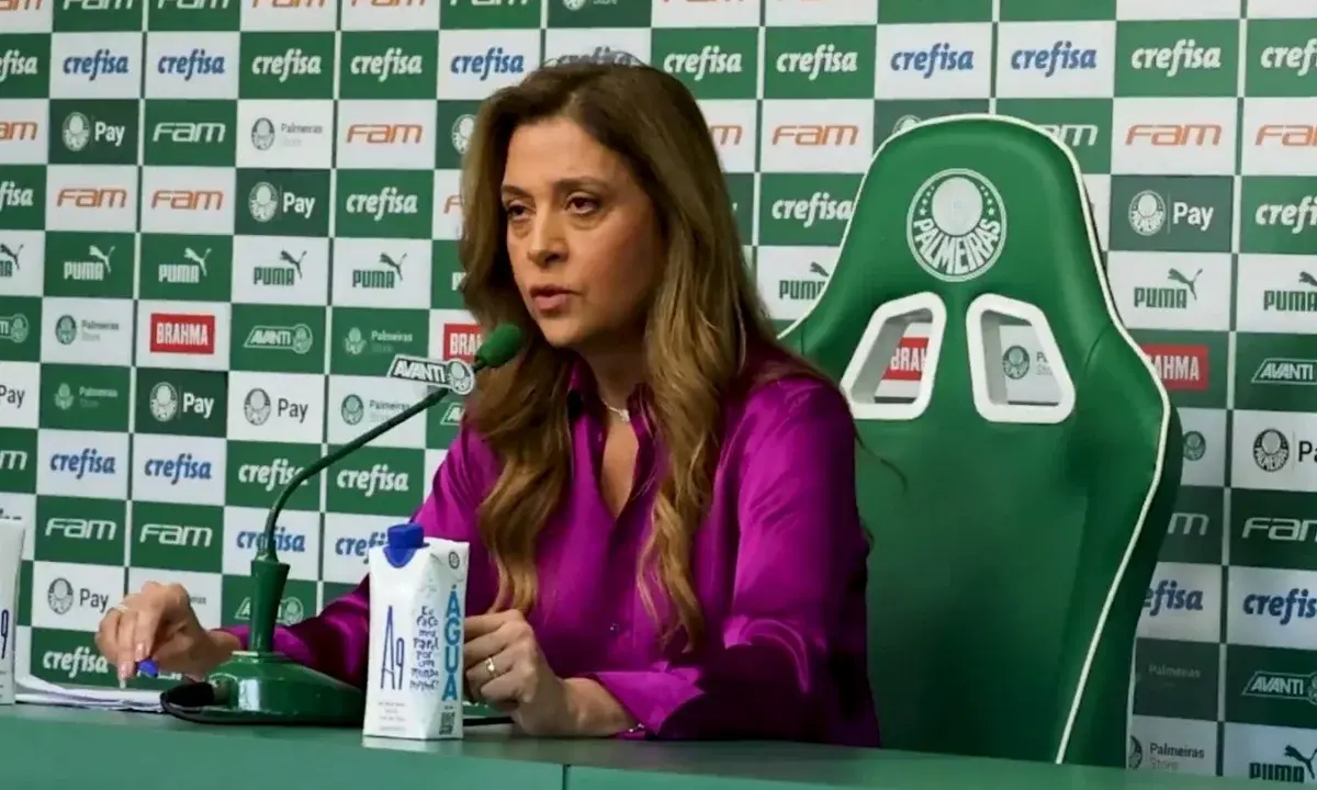 Leila Pereira posta mensagem de motivação no pior momento do Palmeiras