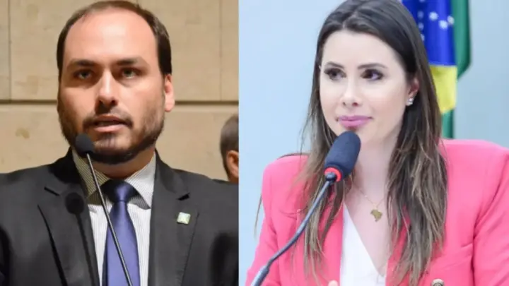 PL lança Carlos Bolsonaro e Carol de Toni ao Senado por Santa Catarina