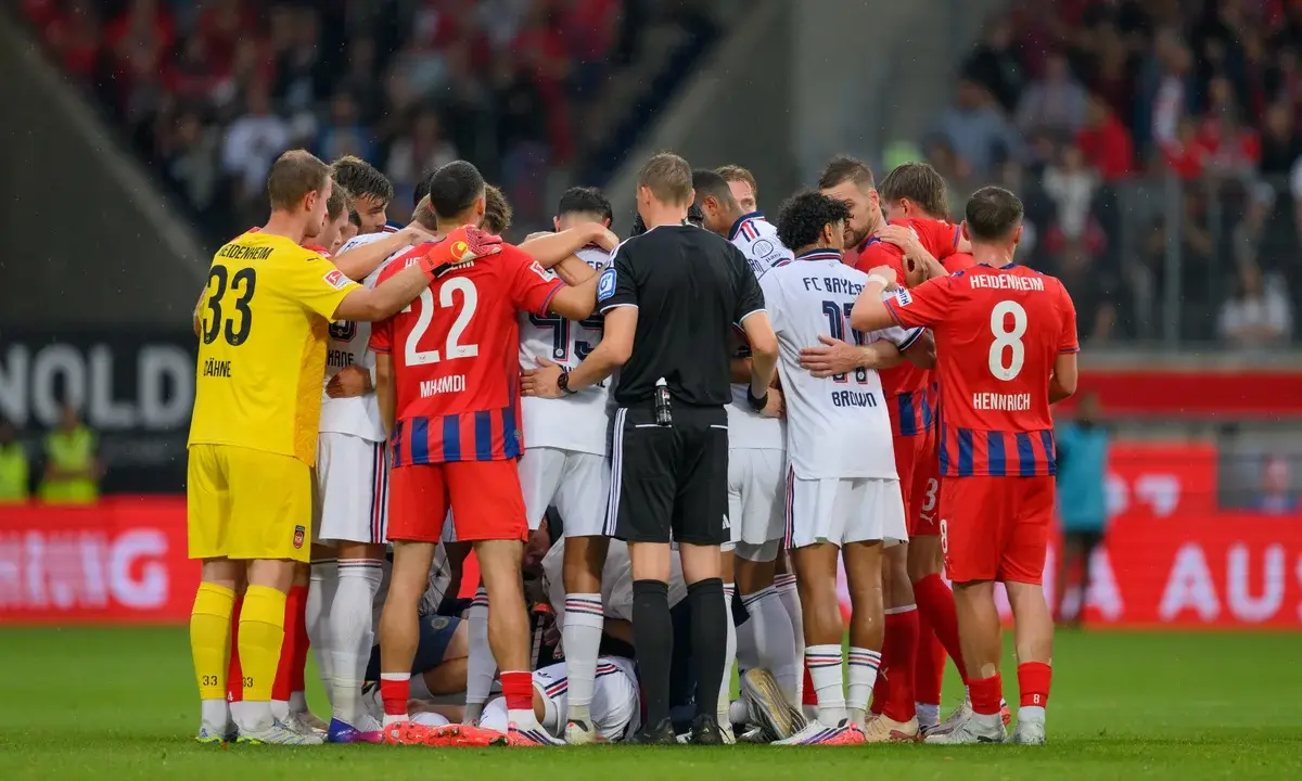 Musiala desmaia novamente durante amistoso do Bayern contra Heidenheim
