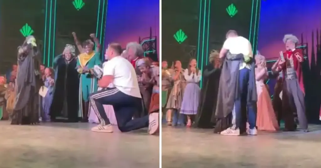 Elphaba? Myra Ruiz, de “Wicked”, é pedida em casamento no palco