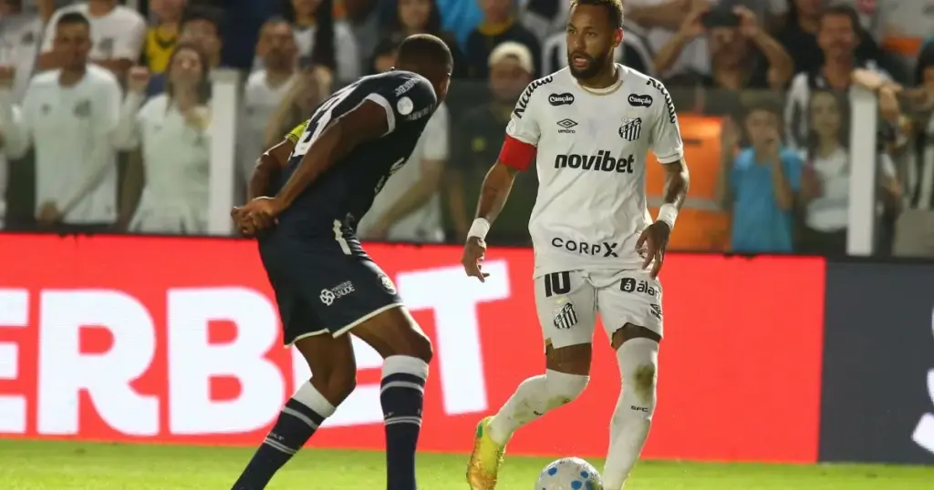 Com atuação discreta de Neymar, Santos empata com o Remo na Copa do Brasil