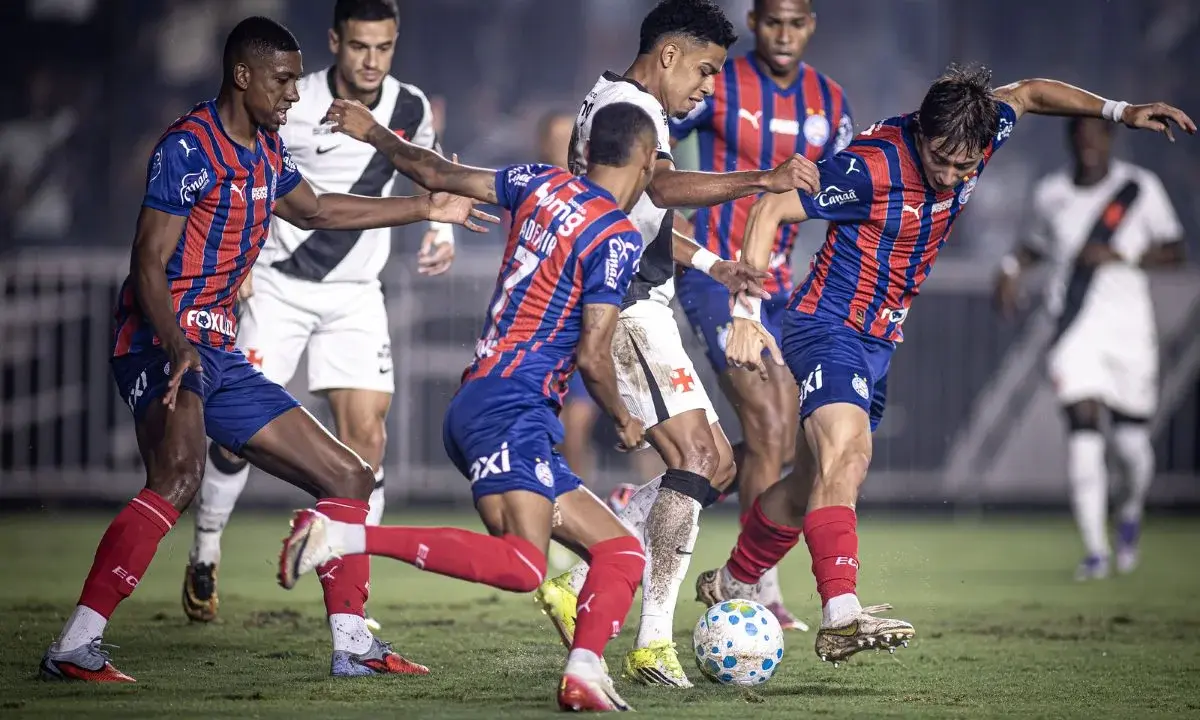 Onde assistir a Bahia e Vasco pela 22ª rodada do Brasileirão