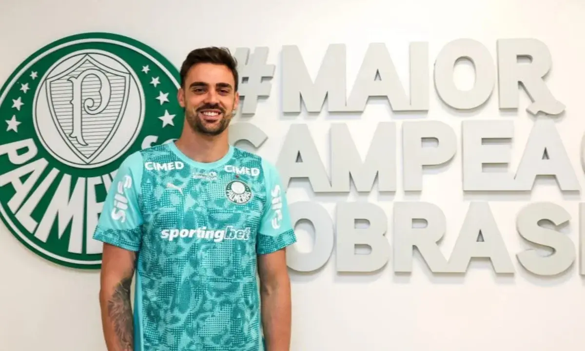 Palmeiras anuncia chegada do goleiro Bruno Bertinato até o fim de 2026