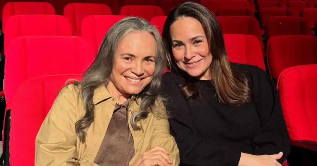 Regina Duarte e Gabriela Duarte anunciam novo trabalho como mãe e filha