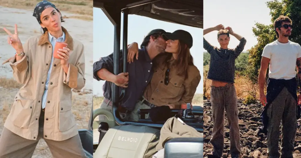 Sasha abre álbum na África com João Lucas e Marquezine; veja fotos
