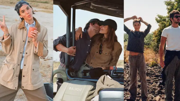 Sasha abre álbum na África com João Lucas e Marquezine; veja fotos