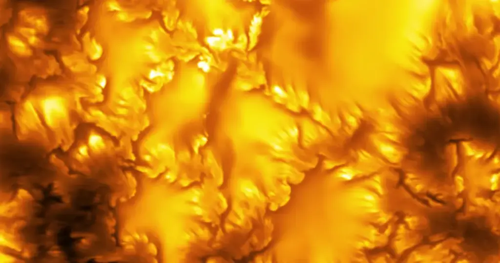 Melhor imagem do Sol registrada na história revela processo oculto