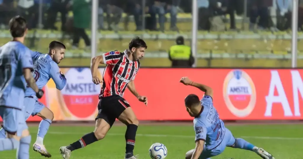 São Paulo segura o Bolívar e a altitude e empata pela Sul-Americana