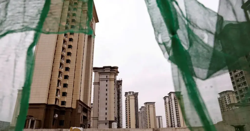 Fraqueza do setor imobiliário da China se aprofunda em julho