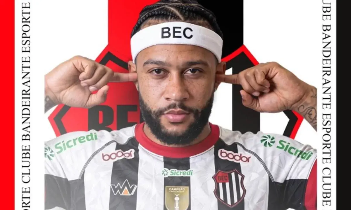 Time da terceira divisão de São Paulo "anuncia" Memphis Depay
