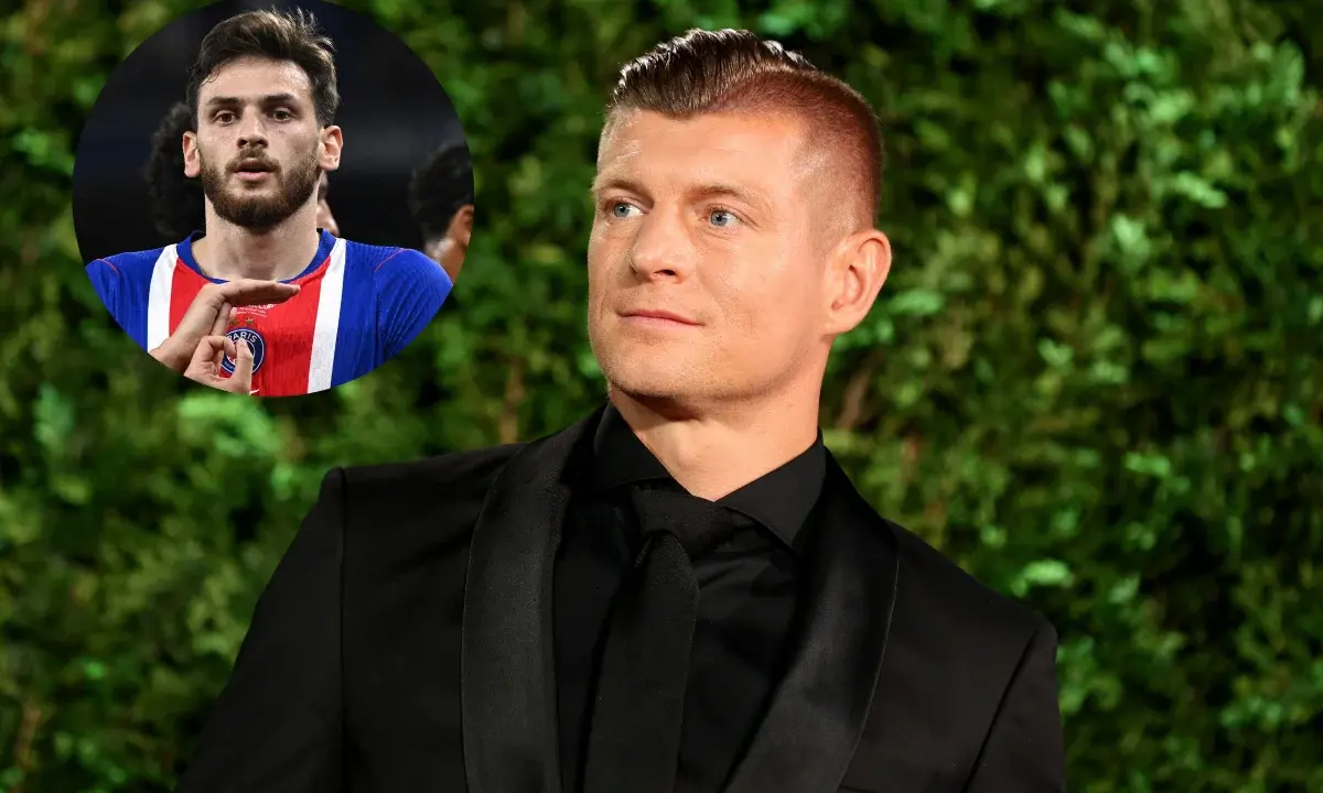 Toni Kroos elege Kvaratskhelia como favorito à Bola de Ouro