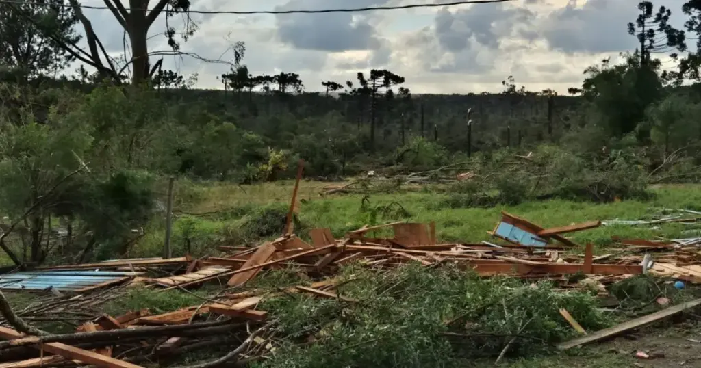 Sistema FAEP cobra medidas emergenciais após tornados no Paraná