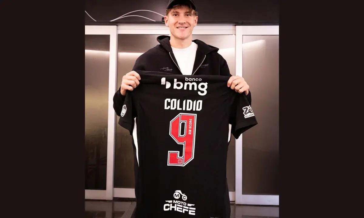 Vasco anuncia acerto com River Plate pelo atacante Facundo Colidio