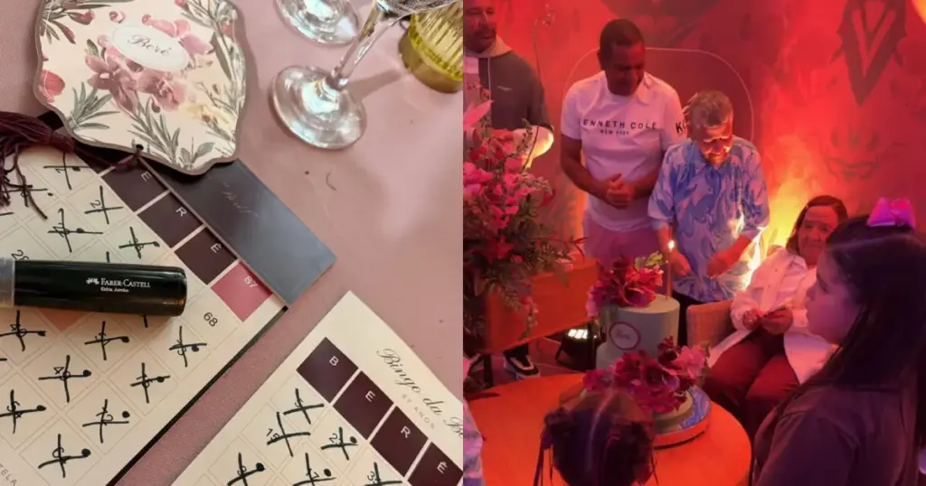 Bruna Biancardi mostra festa de 87 anos de avó do Neymar; veja