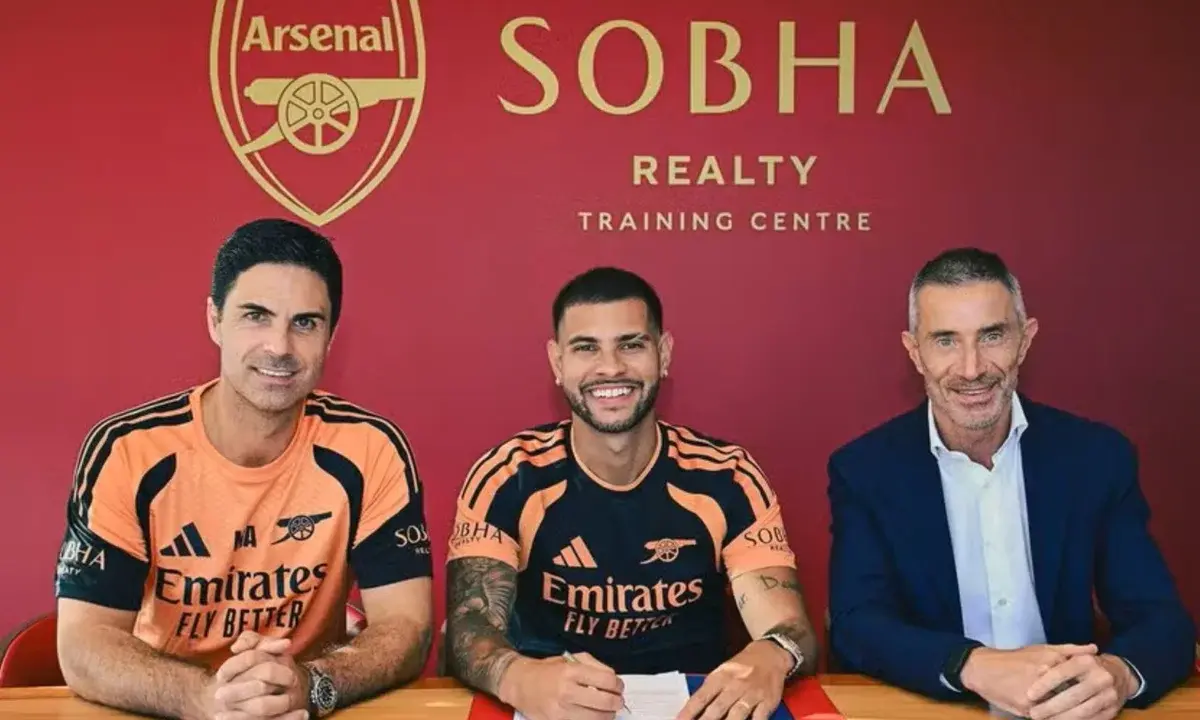 Volante da Seleção, Bruno Guimarães é anunciado pelo Arsenal