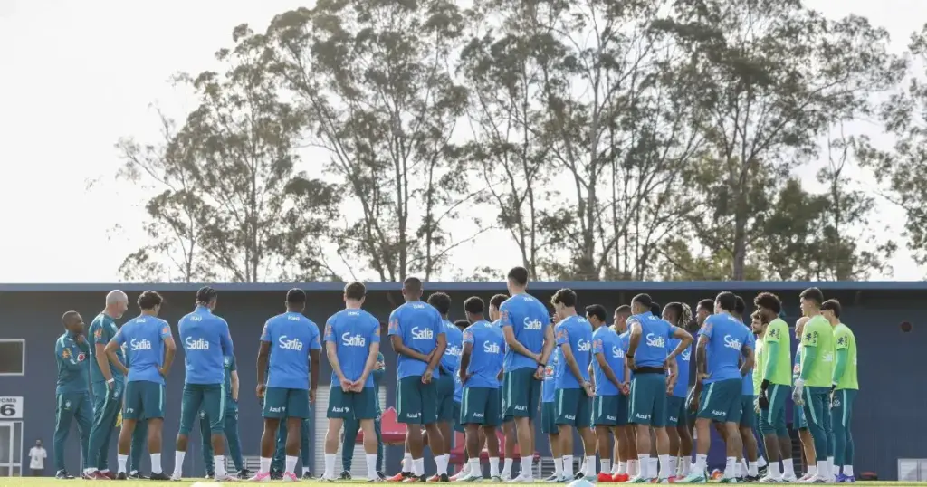 Seleção Brasileira faz primeiro treino com elenco completo na Austrália
