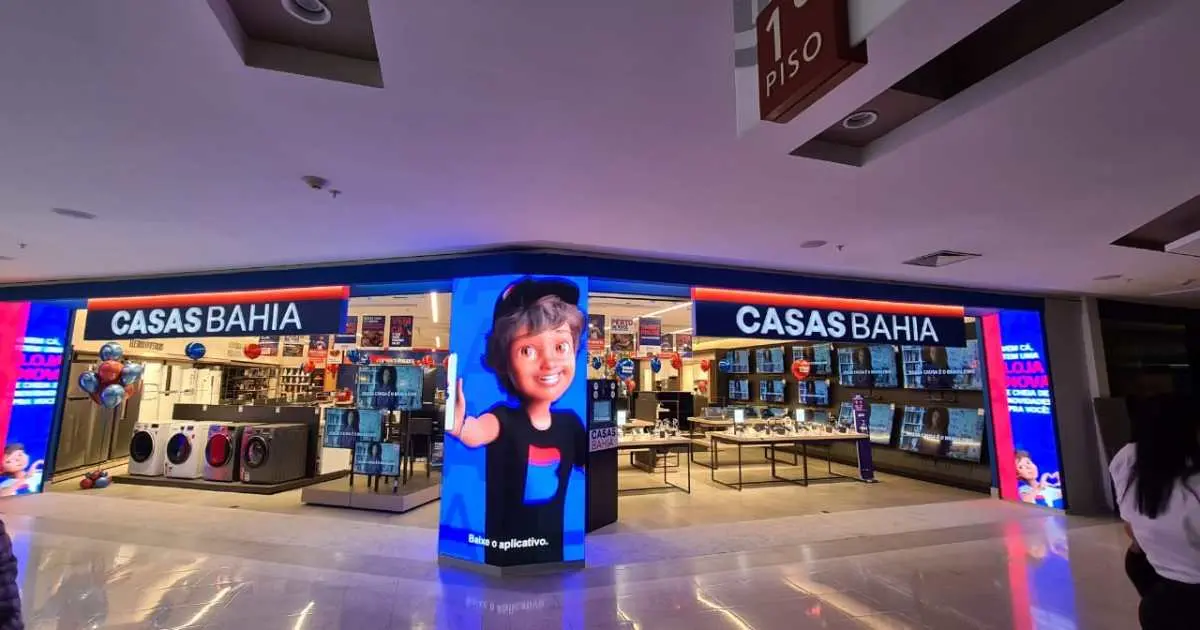 Casas Bahia realiza leilão online com até 82% de desconto; veja regras