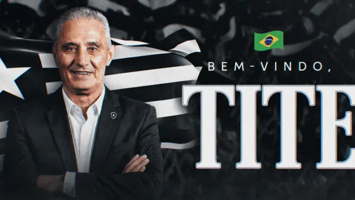 Botafogo anuncia Tite como novo técnico