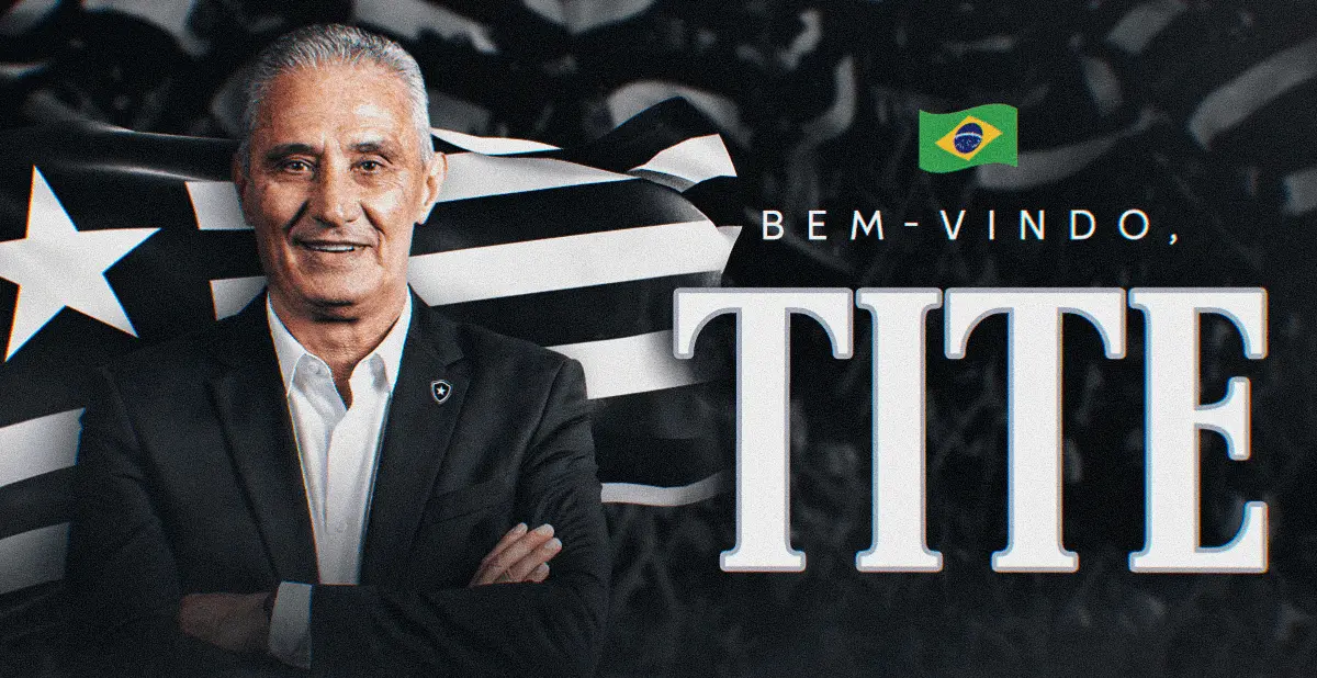 Botafogo anuncia Tite como novo técnico