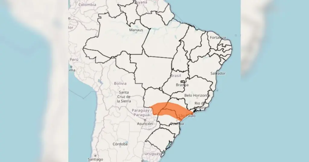 Inmet emite alerta para São Paulo, Paraná e Mato Grosso do Sul para tempestades e queda de granizo