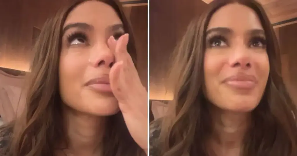 “Enlouquecida”, Anitta aparece chorando em rede social; saiba o motivo