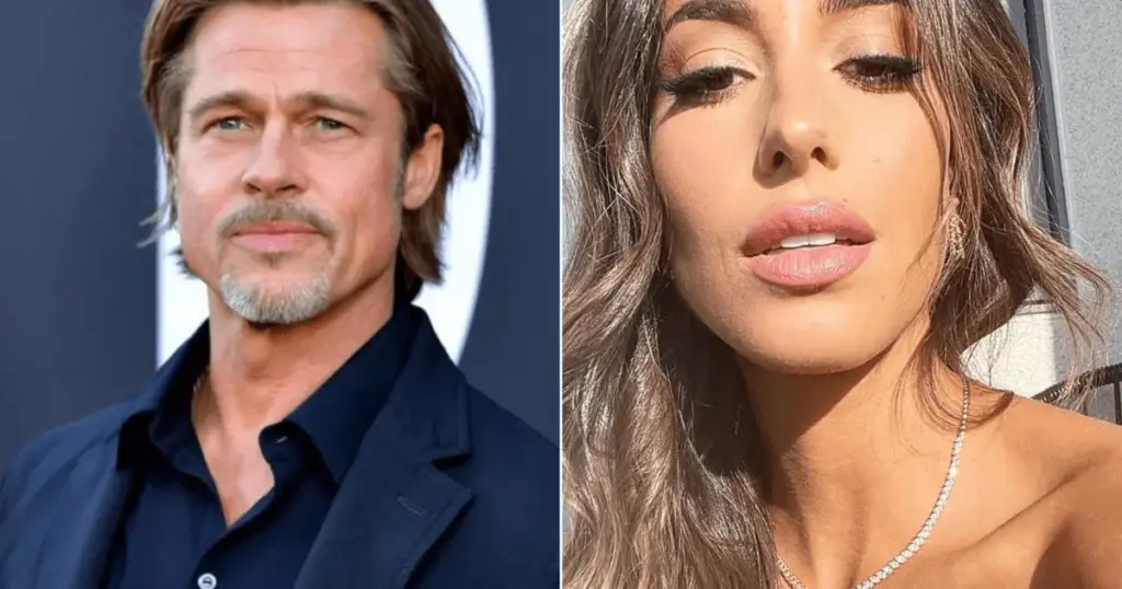 Brad Pitt e namorada 30 anos mais nova fazem aparição rara em evento; veja