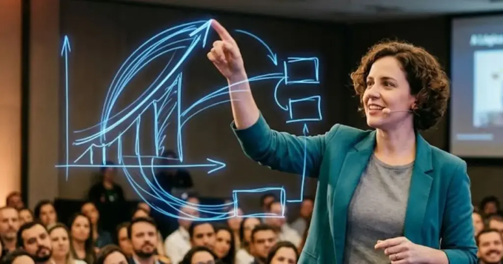 Cientistas usaram inteligência artificial para analisar 2.000 palestras e descobriram o único movimento de mão que faz você parecer mais inteligente