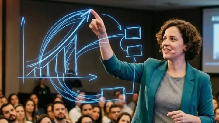 Cientistas usaram inteligência artificial para analisar 2.000 palestras e descobriram o único movimento de mão que faz você parecer mais inteligente