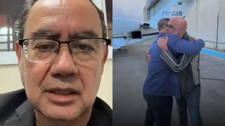 Cury se diz preocupado com helicóptero desaparecido com conselheiro em SC