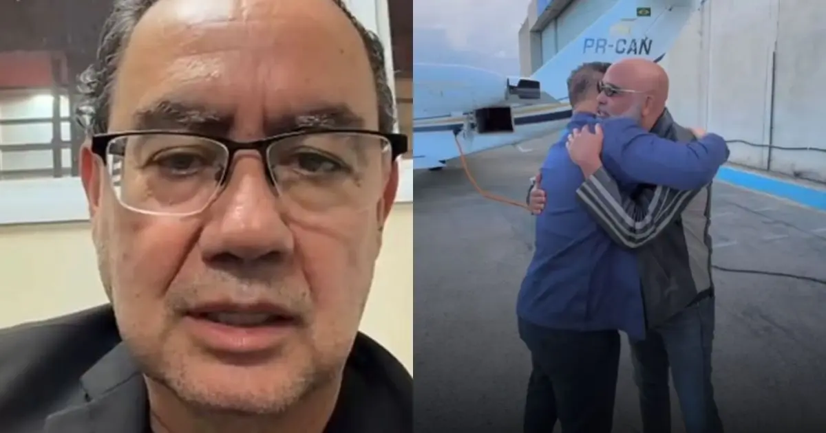 Cury se diz preocupado com helicóptero desaparecido com conselheiro em SC