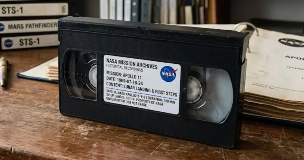Ex-estagiário da NASA comprou fitas em leilão nos anos 1970 e descobriu, trinta anos depois, que elas tinham registrado a chegada do homem à Lua