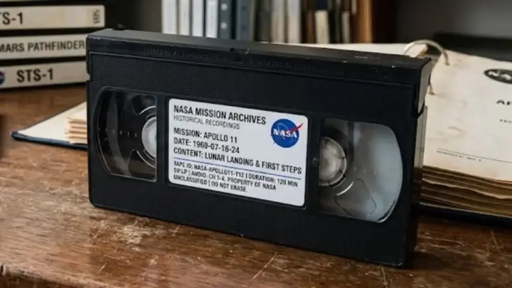Ex-estagiário da NASA comprou fitas em leilão nos anos 1970 e descobriu, trinta anos depois, que elas tinham registrado a chegada do homem à Lua