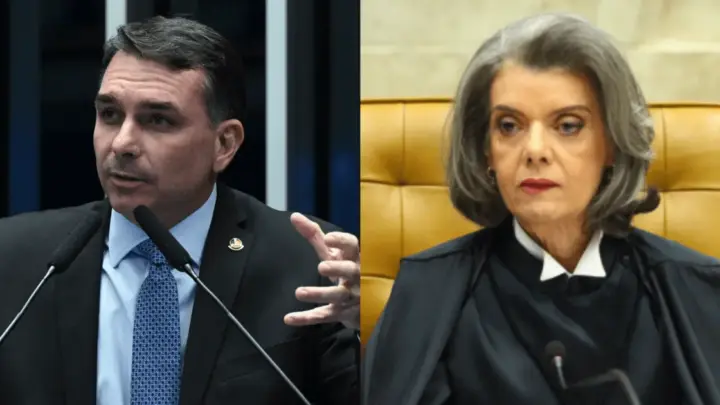 Flávio cobra voto de Cármen Lúcia a favor de investigação contra Moraes