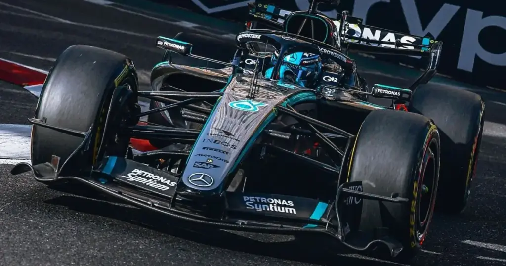 GP do Azerbaijão: Russell lidera dobradinha da Mercedes no TL2