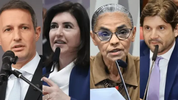 Quaest Senado SP: Derrite tem 18%; Tebet e Marina, 15%, André do Prado, 12%