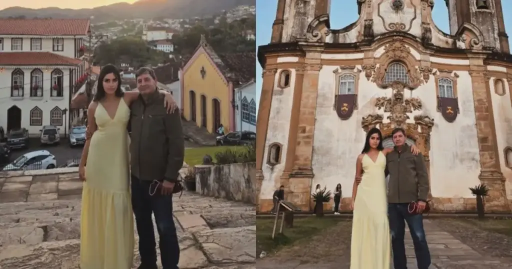 Pai vira único espectador em trabalho acadêmico da filha e viraliza em MG