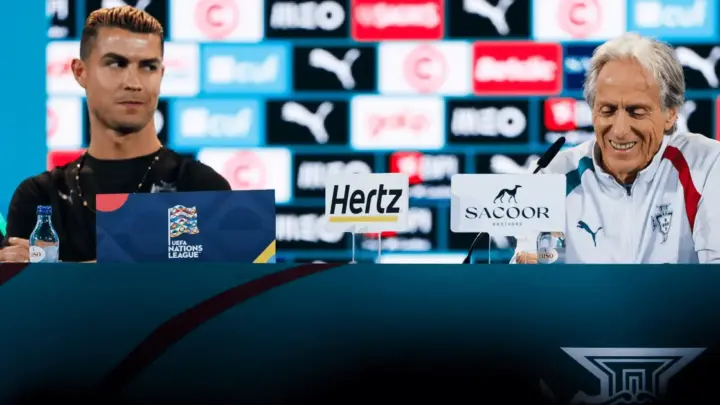 “Se Jorge Jesus não contar comigo, posso sair hoje”, diz Cristiano Ronaldo