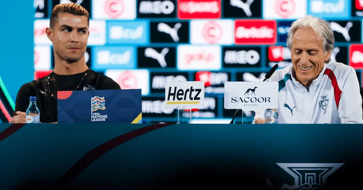 “Se Jorge Jesus não contar comigo, posso sair hoje”, diz Cristiano Ronaldo