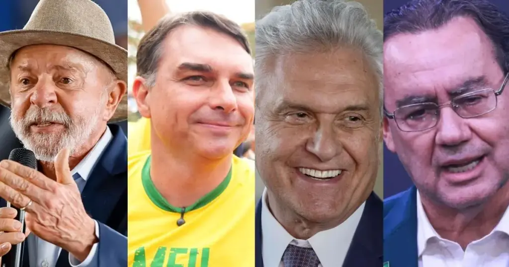 Nexus/BTG: Lula tem 42% no 1º turno; Flávio, 37%, Caiado 5% e Cury, 5%