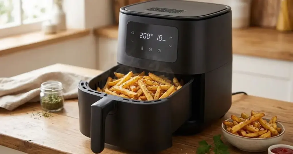Por que a batata frita fica dura na air fryer? Veja a técnica simples que resolve o problema
