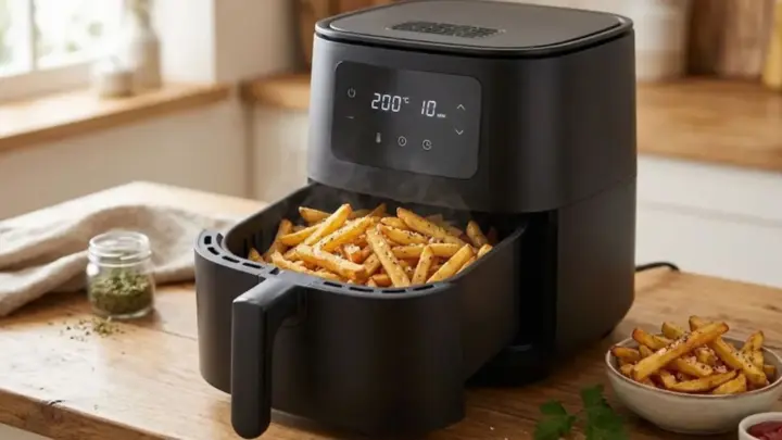 Por que a batata frita fica dura na air fryer? Veja a técnica simples que resolve o problema