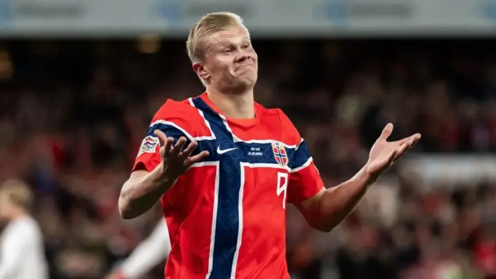 Com gols de Haaland, Noruega vence Dinamarca em estreia pela Nations League