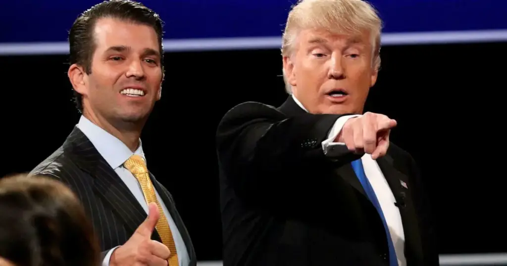 Trump diz que filho reembolsou bilionário russo que financiou seu casamento