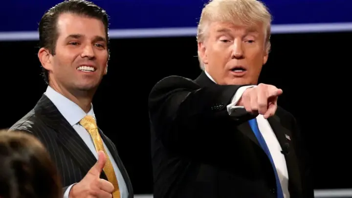 Trump diz que filho reembolsou bilionário russo que financiou seu casamento
