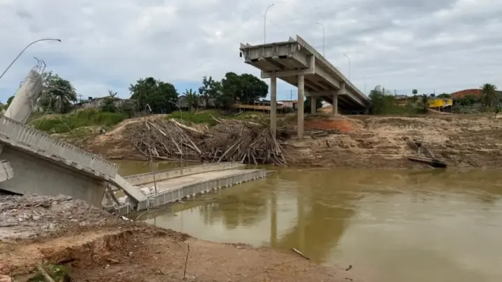 MPAC confirma bloqueio de até R$ 36 milhões de empresa que construiu ponte que desabou em Sena Madureira