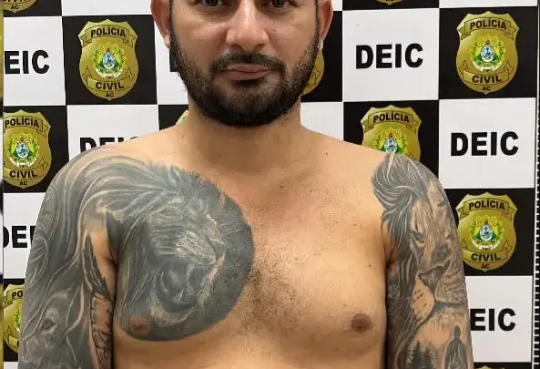 Polícia Civil prende, em Rio Branco, integrante do Conselho Rotativo do Comando Vermelho no Juruá