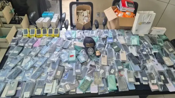 PF faz operação contra importação ilegal de eletrônicos no Rio
