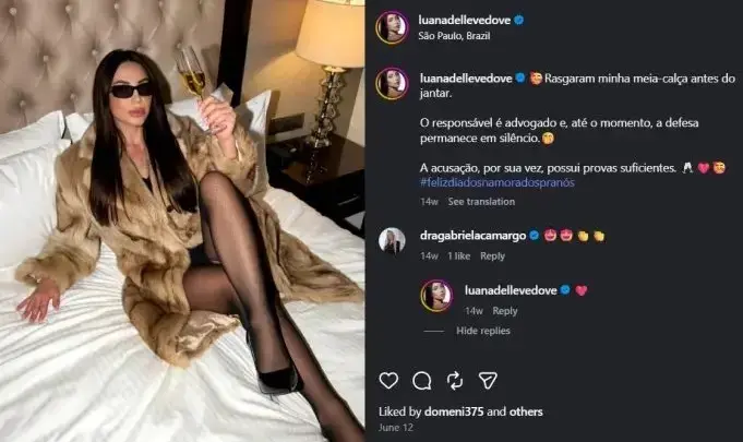 Barraco no hotel: influencer ex de Jair Renan acusa presidente nacional do União Brasil, irmão de candidato no Acre, por violência