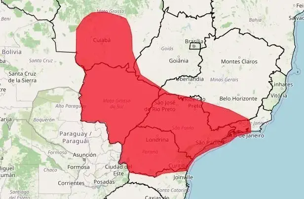 Onda de calor sufocante vai atingir em cheio 6 estados e fazer temperatura explodir; mapa