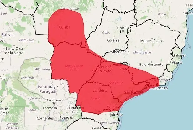 Onda de calor sufocante vai atingir em cheio 6 estados e fazer temperatura explodir; mapa